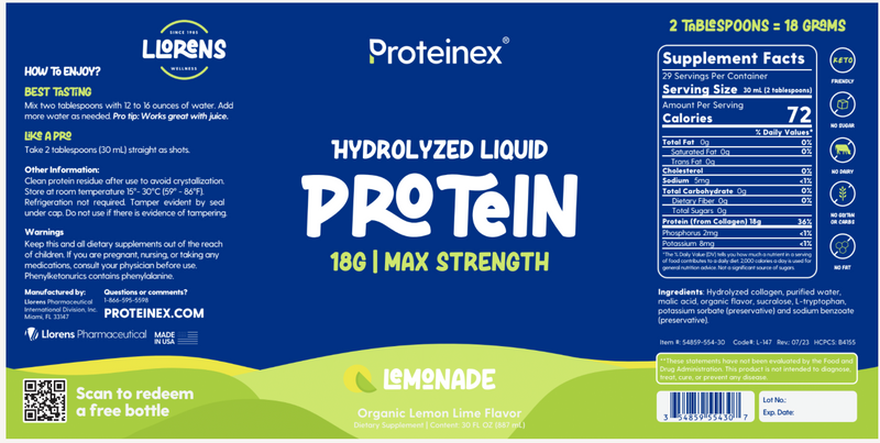 Proteinex 18g Liquid Protein - Available in 7 Flavors!