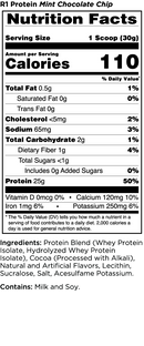 Rule1 Protein 2lb Whey Protein Isolate