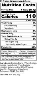 Rule1 Protein 2lb Whey Protein Isolate