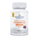 Nordic Naturals Zero Sugar Vitamin D3 Gummies (1,000 IU), Wild Berry, 60 Gummies