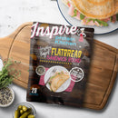 Inspire 'Everything Bagel' Flatbread Sandwich Round Mix by Bariatric Eating