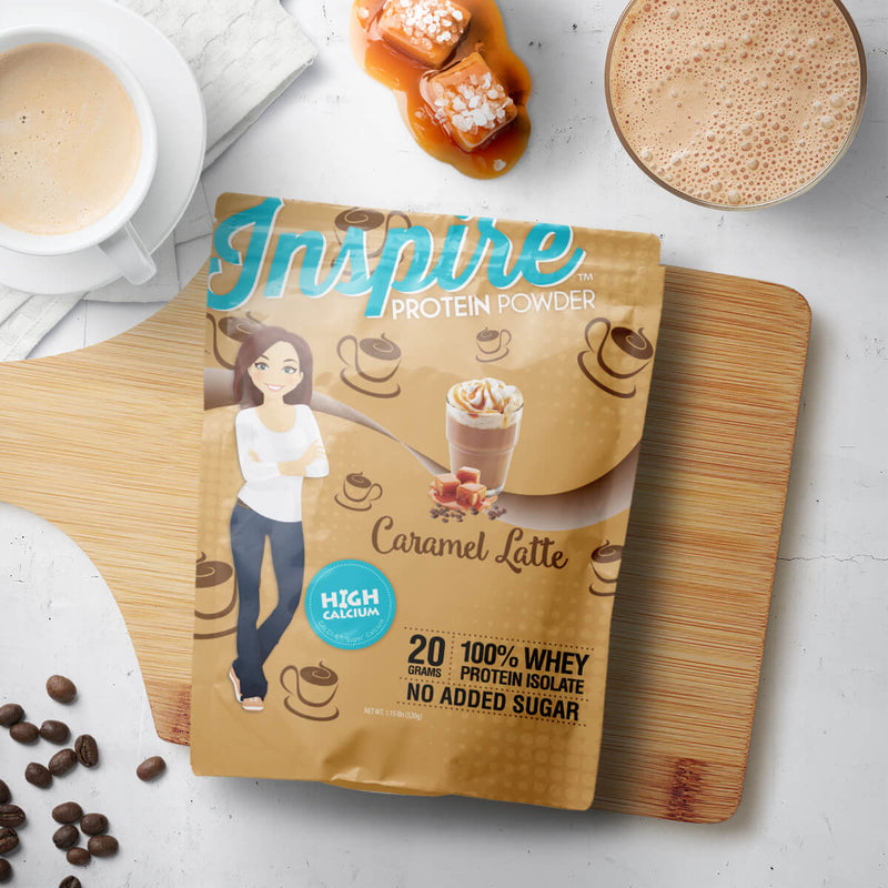 Inspire Caramel Latte Protein by Bariatric Eating