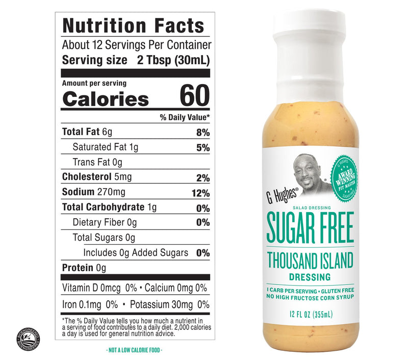 G. Hughes Smokehouse Sugar Free Salad Dressing