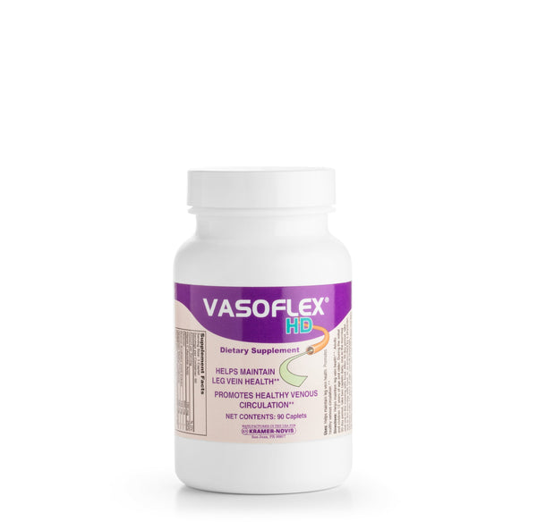 Vasoflex HD® Unflavored Caplets (90ct) - Helps Maintain Leg Vein Health & Promotes Healthy Venous Circulation