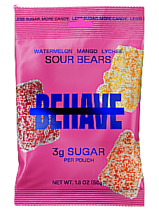 Sweet + Sour Bears and Stars by Behave