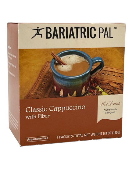 BariatricPal 15g Protein Hot Cappuccino with Fiber (Aspartame Free) 