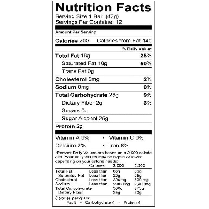 Asher's Chocolates Sugar Free Candy Bars