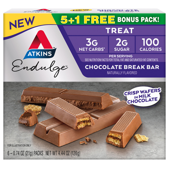 Atkins Nutritionals Endulge Candy Bars