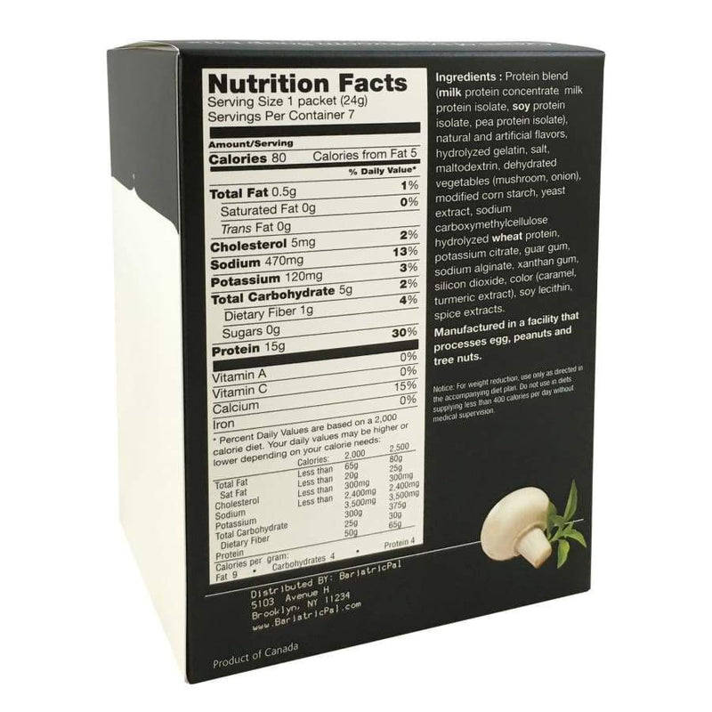 BariatricPal Protein Soup - Cream of Mushroom - Soups