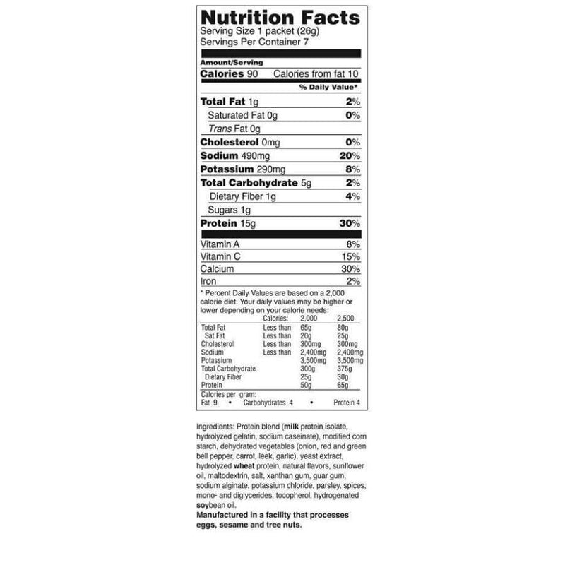 BariatricPal Protein Soup - Cream of Vegetable - Soups