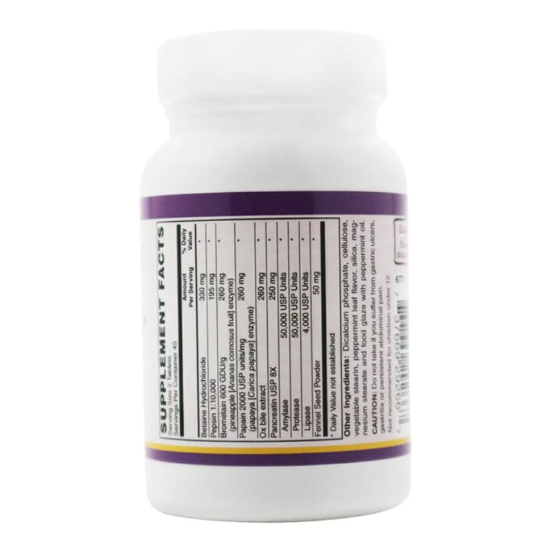 BariatricPal Superzymes Digestive Aid Tablets - Supports Digestive Enzymatic Activity