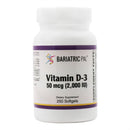 BariatricPal Vitamin D-3 50mcg (2,000 IU) - Easy Swallow Vegetarian Softgels