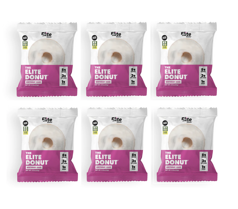 Elite Sweets High-Protein & Low-Carb Donuts