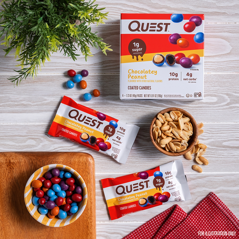 Quest Nutrition Chocolatey Peanut Coated Candies