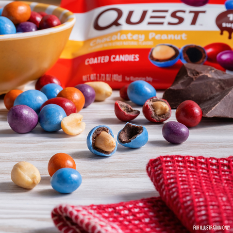 Quest Nutrition Chocolatey Peanut Coated Candies