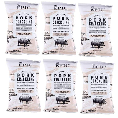Epic Baked Pork Rinds - Maple Bacon Crackling 2.5oz