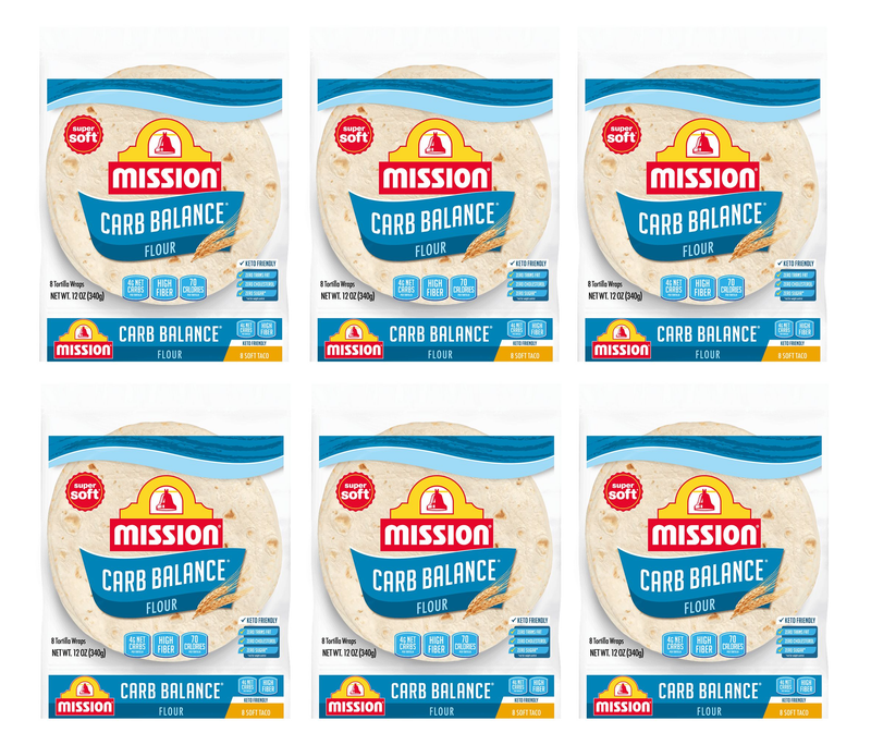 Mission Foods Carb Balance Soft Tortillas 