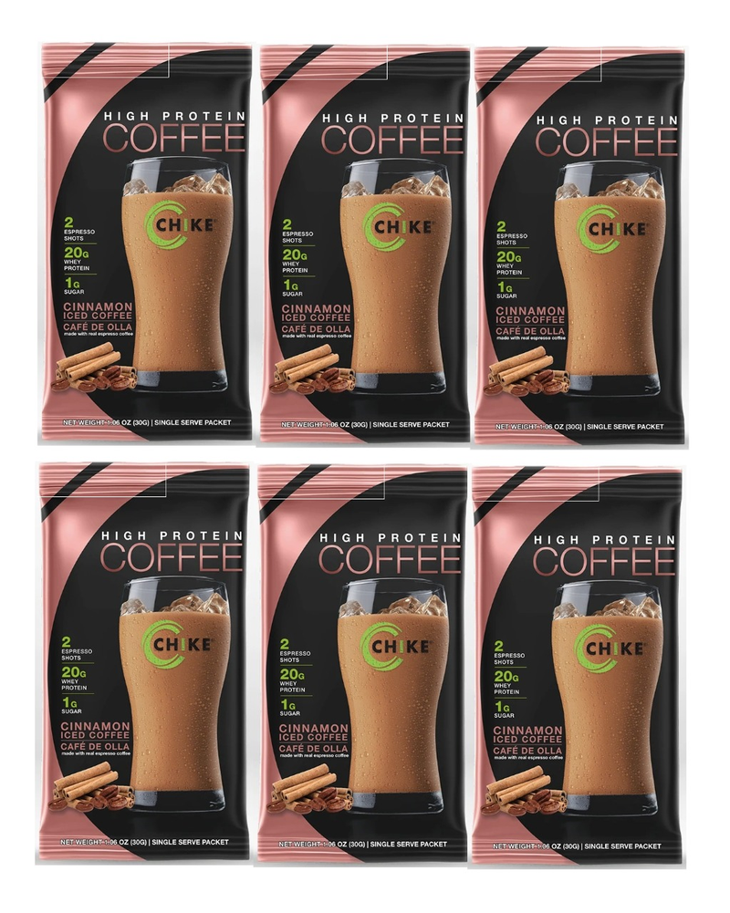 Chike Nutrition High Protein Iced Coffee Single Packets - Available in 8 Flavors! 