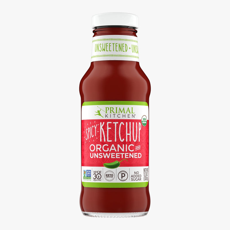 Primal Kitchen Unsweetened Ketchup, Organic 11.3 oz