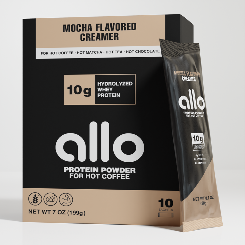 Protein Powder Creamer For Hot Coffee by Allo Nutrition 