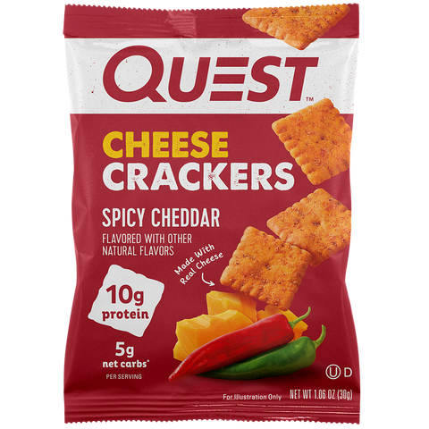 Quest Nutrition Cheese Crackers