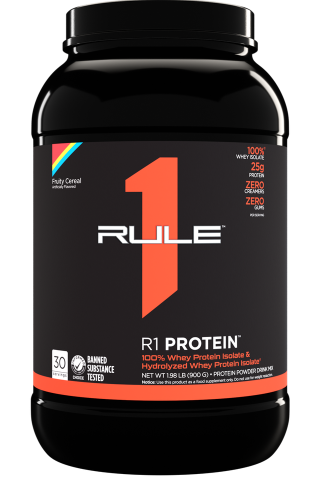 Rule1 Protein 2lb Whey Protein Isolate