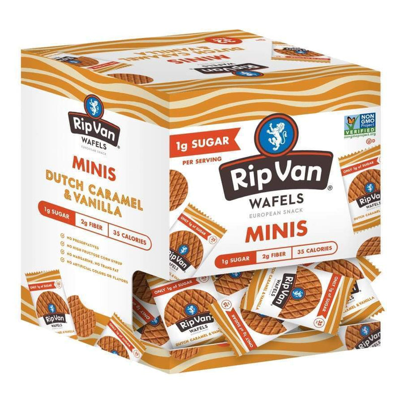 Rip Van Wafels - Dutch Caramel & Vanilla (Low-Sugar) 